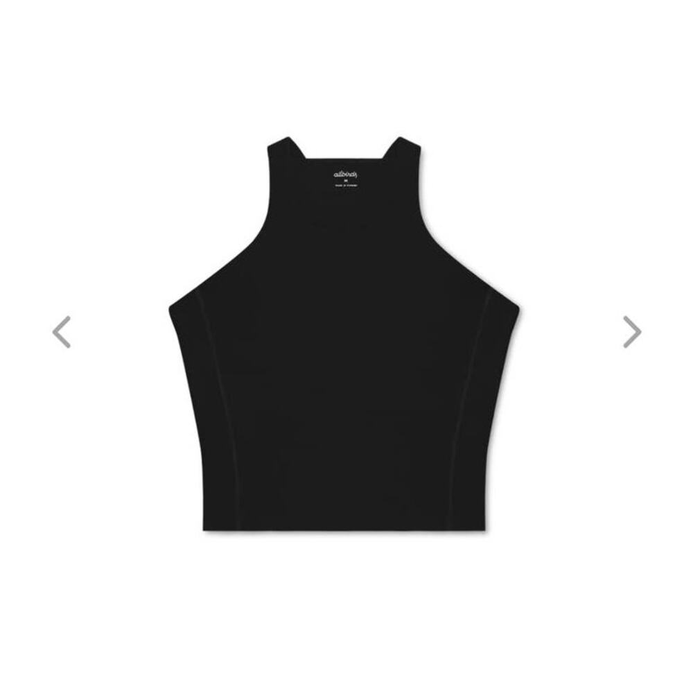 NWT allbirds Women's Natural Run Form Tank - XS - natural black - XS